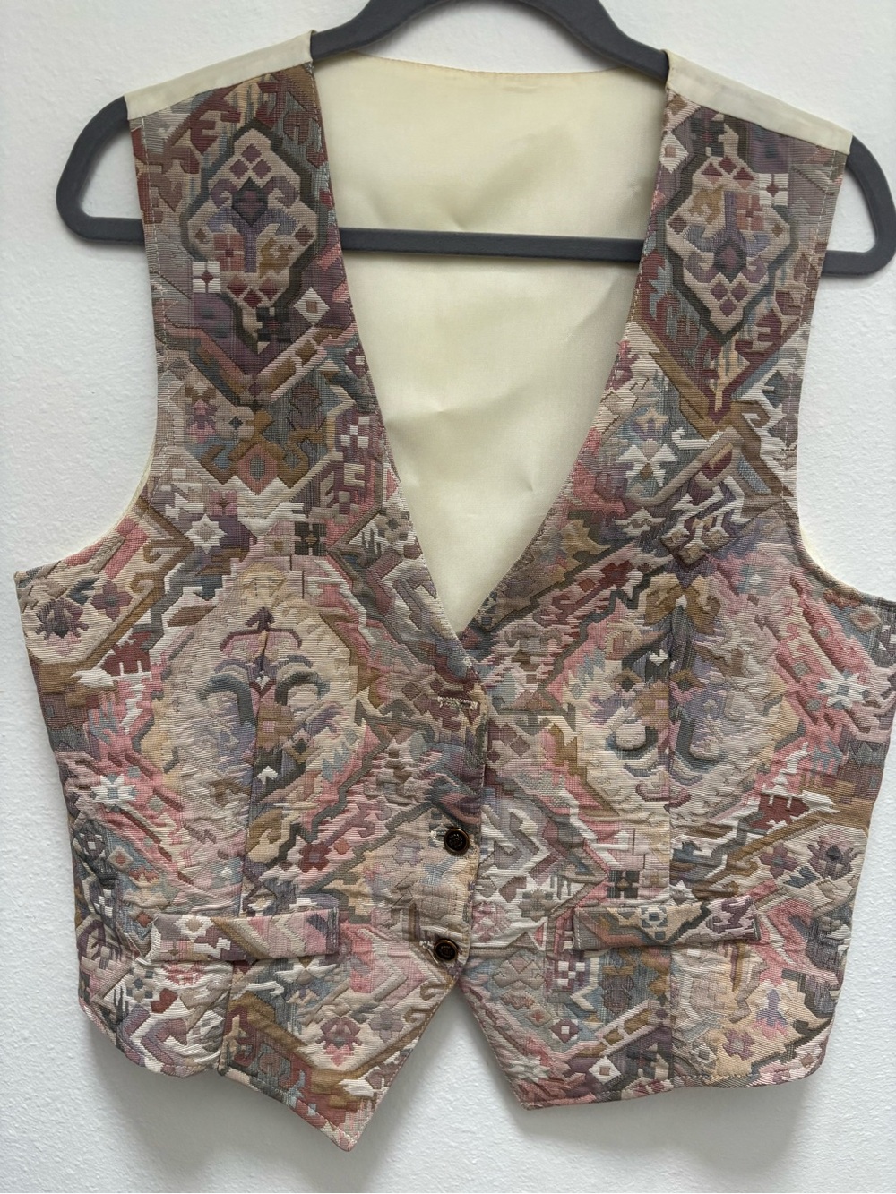 Vintage Tapestry Vest 90’s